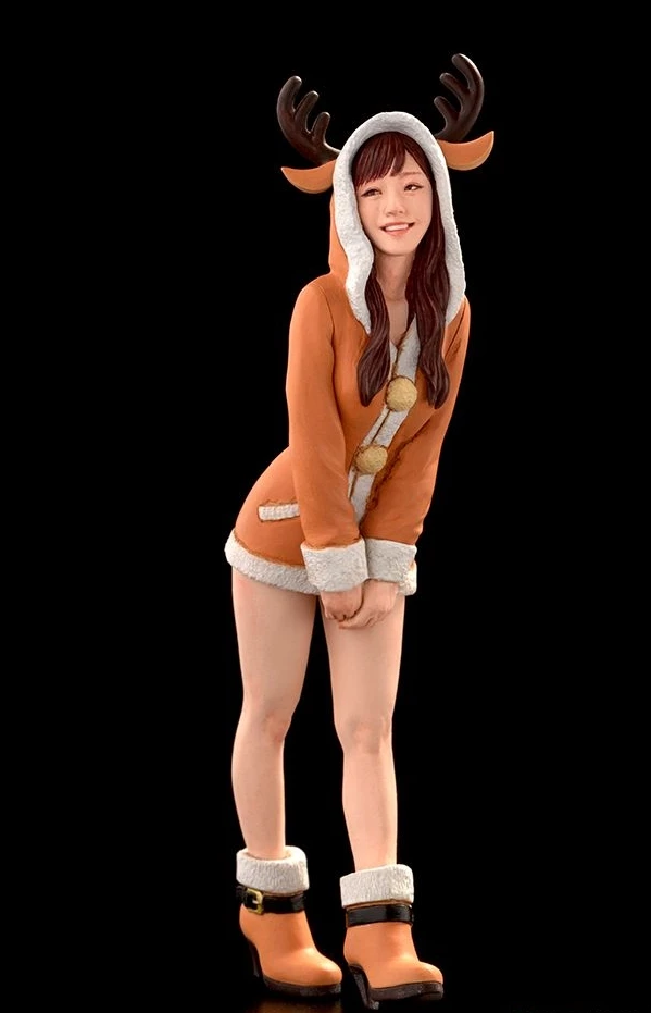 1/20 80mm long hair Christmas girl standing toy Resin Model Miniature Kit unassembly Unpainted
1/20 80mm long hair Christmas girl standing toy Resin Model Miniature Kit unassembly Unpainted
