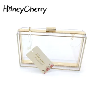 New 2019 Acrylic Transparent Women Clutch Bag Chain Luxury Brand Women Messenger Bags Evening Handbag clear woman bag
New 2019 Acrylic Transparent Women Clutch Bag Chain Luxury Brand Women Messenger Bags Evening Handbag clear woman bag