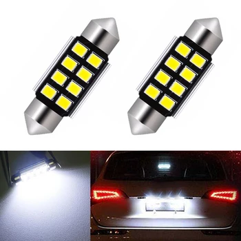 2x Canbus Error Free 36mm 8 Led Festoon Car LED Number Plate Lights Bulbs For Volkswagen Golf 3 4 5 6 Passat 3c B6 B5 Polo
2x Canbus Error Free 36mm 8 Led Festoon Car LED Number Plate Lights Bulbs For Volkswagen Golf 3 4 5 6 Passat 3c B6 B5 Polo