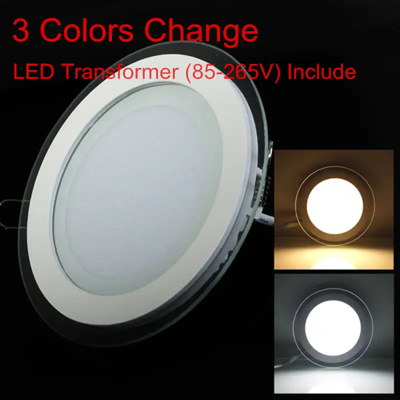 Super Bright 24w 3 Color Change Led Ceiling Light Round