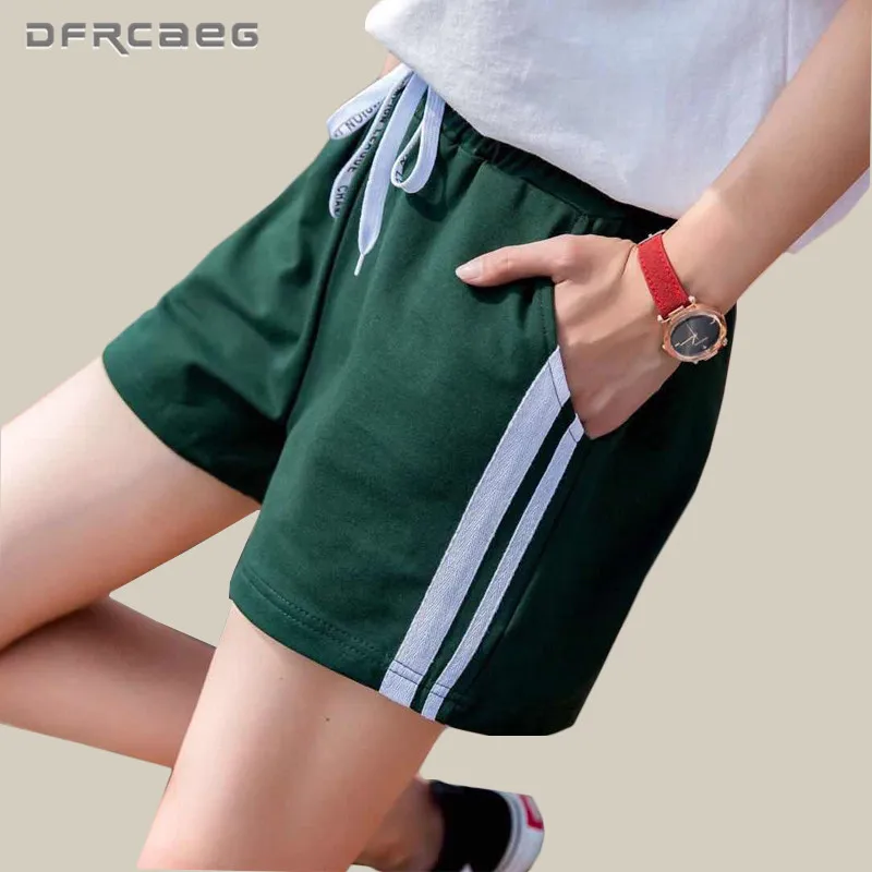 Women's Cotton Summer Shorts 2018 Fashion Side Striped Short Pants Loose Sweatpants Casual High Waist Shorts For jogger
Women's Cotton Summer Shorts 2018 Fashion Side Striped Short Pants Loose Sweatpants Casual High Waist Shorts For jogger