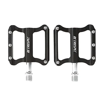 RETROSPEC Aluminum Antiskid Bike Pedals For MTB Non-slip Bicycle Pedal CNC Sealed Bearing Flat Platform Cycling Pedal
RETROSPEC Aluminum Antiskid Bike Pedals For MTB Non-slip Bicycle Pedal CNC Sealed Bearing Flat Platform Cycling Pedal