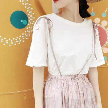 Rushed O-neck Half Elastic Waist Knee-length Cotton Summer New Round Neck Sleeve T-shirt + Sling Large Strap Two-piece
Rushed O-neck Half Elastic Waist Knee-length Cotton Summer New Round Neck Sleeve T-shirt + Sling Large Strap Two-piece