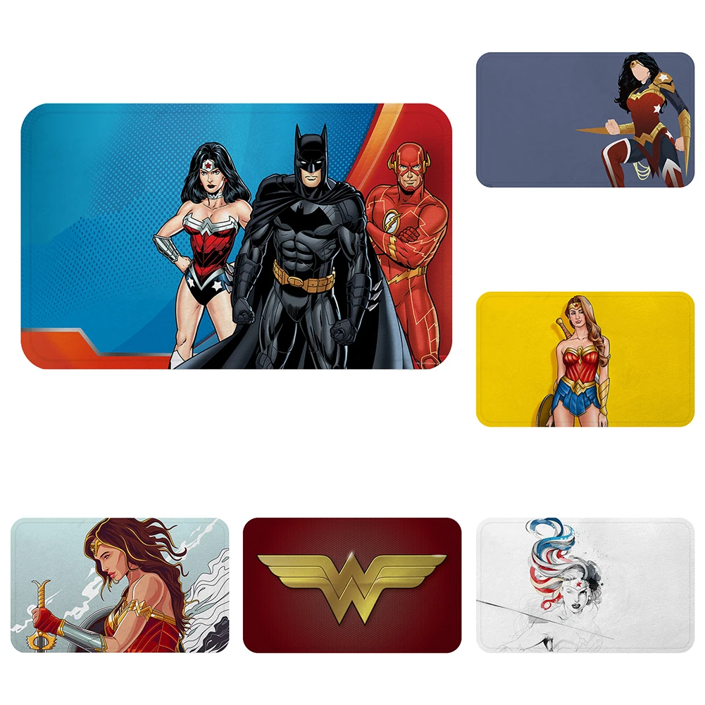 Wonder Woman Batman Super Hero Cool Mat Bath Carpet Decorative Anti-Slip Mats Room Car Floor Bar Rugs Door Home Decor Gift
Wonder Woman Batman Super Hero Cool Mat Bath Carpet Decorative Anti-Slip Mats Room Car Floor Bar Rugs Door Home Decor Gift