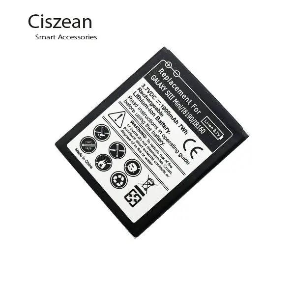 Ciszean 1x 1900mAh EB425161LU Replacement Battery For Samsung Galaxy S3 MINI I8190 I8160 I699 S7562 S9920 J1 Mini J1mini J105H
Ciszean 1x 1900mAh EB425161LU Replacement Battery For Samsung Galaxy S3 MINI I8190 I8160 I699 S7562 S9920 J1 Mini J1mini J105H