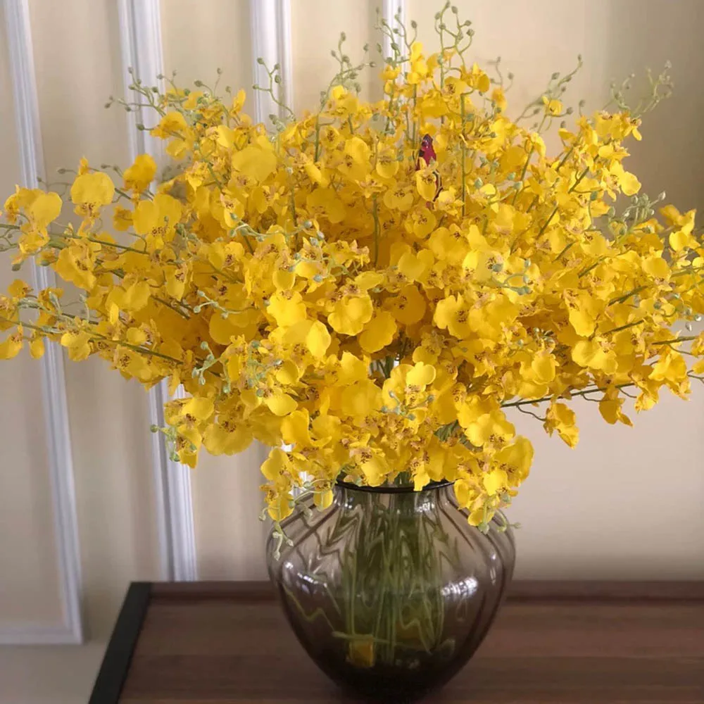 Cheap 20pcs/lot Hotel Bedroom Decoration Yellow Silk Butterfly Orchid Home Art Decor Plastic Artificial Flower White Multi Color
Cheap 20pcs/lot Hotel Bedroom Decoration Yellow Silk Butterfly Orchid Home Art Decor Plastic Artificial Flower White Multi Color