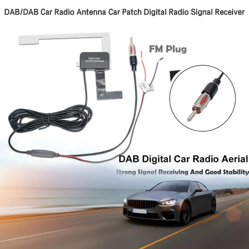 DAB/DAB Universal 12V Auto Car Radio FM Antenna Signal Receiver Built-in RF Amplifier Radio Car Radio Aerials Auto Accessories
DAB/DAB Universal 12V Auto Car Radio FM Antenna Signal Receiver Built-in RF Amplifier Radio Car Radio Aerials Auto Accessories