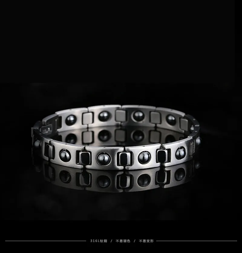 Charm Bracelets for male Hematite Magnetic Ceramic Bracelet for men 2019 Hot Sale Fashion men Hologram Jewelry
Charm Bracelets for male Hematite Magnetic Ceramic Bracelet for men 2019 Hot Sale Fashion men Hologram Jewelry
