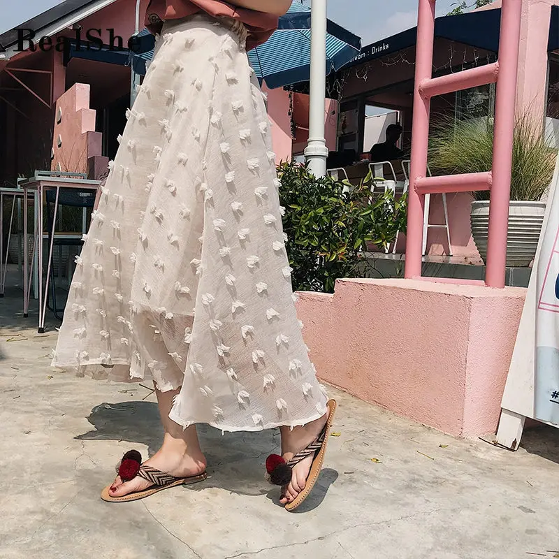 RealShe Fashion 2019 Ladies Skirts Womens High Waist Elastic Solid A-Line Jupe Femme Summer Autumn Casual Streetwear Long Skirts
RealShe Fashion 2019 Ladies Skirts Womens High Waist Elastic Solid A-Line Jupe Femme Summer Autumn Casual Streetwear Long Skirts
