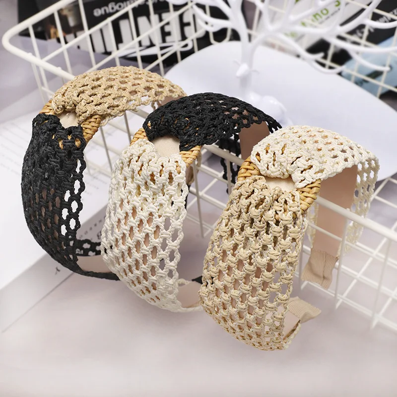 Xugar Hair Accessories Bohemian Vintage Straw Hairband Wide Braid Headband Knitting Customized Cross Hair Hoop
Xugar Hair Accessories Bohemian Vintage Straw Hairband Wide Braid Headband Knitting Customized Cross Hair Hoop