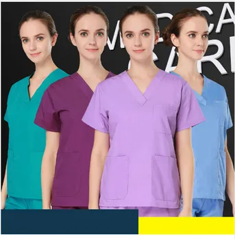 plus size high qualit Women's V neck Medical SetS Summer men Short sleeve Nurse Uniform Hospital Clothes Surgical Scrub sets
plus size high qualit Women's V neck Medical SetS Summer men Short sleeve Nurse Uniform Hospital Clothes Surgical Scrub sets