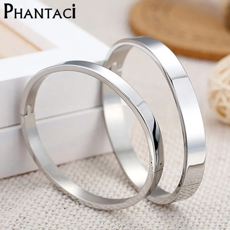 Luxury Lover Cuff Bracelets&Bangles Top Silver Color Brand Couples Simple Glaze Buckle Love Charm Bracelet For Women Or Men
Luxury Lover Cuff Bracelets&Bangles Top Silver Color Brand Couples Simple Glaze Buckle Love Charm Bracelet For Women Or Men