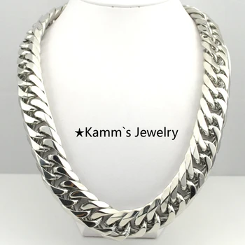 22mm Width BIG Heavy Top Quality Stainless Steel Chain Necklace Chunky Men's Jewellry Wholesale Free Shipping Gifts 2017 KN028
22mm Width BIG Heavy Top Quality Stainless Steel Chain Necklace Chunky Men's Jewellry Wholesale Free Shipping Gifts 2017 KN028