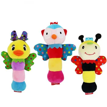 0-1Y Baby Animal Small Handle Plush Comfort Toy Infant Baby Rattles Mobiles Bibi Sticks Appease Toy Soft Kids Hand Bell Rattle
0-1Y Baby Animal Small Handle Plush Comfort Toy Infant Baby Rattles Mobiles Bibi Sticks Appease Toy Soft Kids Hand Bell Rattle