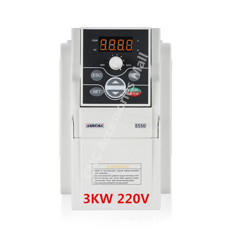 Original VFD Inverter E550-2S0030 AC220V Frequency Inverter 3kw 1000HZ E550 Inverter
Original VFD Inverter E550-2S0030 AC220V Frequency Inverter 3kw 1000HZ E550 Inverter