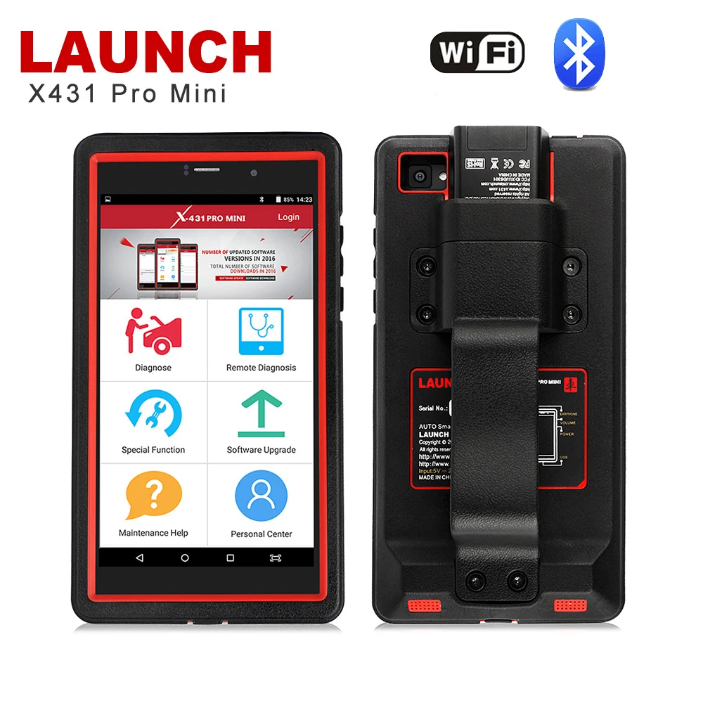 LAUNCH X431 Pro Mini Car Diagnostic Tool via WiFi/Bluetooth Automotive scanner Multi-language OBD2 Scanner PK X431 V+ V plus
LAUNCH X431 Pro Mini Car Diagnostic Tool via WiFi/Bluetooth Automotive scanner Multi-language OBD2 Scanner PK X431 V+ V plus