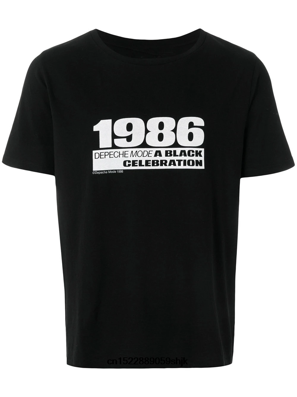 New Fashion Casual Men T Shirts 1986 Depeche Mode T-shirt Printed Graphic Short Sleeve Cotton Tops Black
New Fashion Casual Men T Shirts 1986 Depeche Mode T-shirt Printed Graphic Short Sleeve Cotton Tops Black