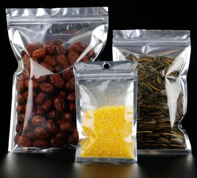 50PC 22x32cm Aluminium Bag Food Packaging Reusable Ziplock Bag Food Pouch Transparent Plastic Bag Food Wrap Food Storage Bag
50PC 22x32cm Aluminium Bag Food Packaging Reusable Ziplock Bag Food Pouch Transparent Plastic Bag Food Wrap Food Storage Bag