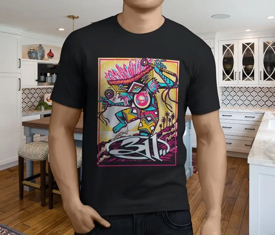 New Popular 311 Green Rock Band Men's Black T-Shirt Size S-3XL High Quality Men T Shirts top tee shirt
New Popular 311 Green Rock Band Men's Black T-Shirt Size S-3XL High Quality Men T Shirts top tee shirt