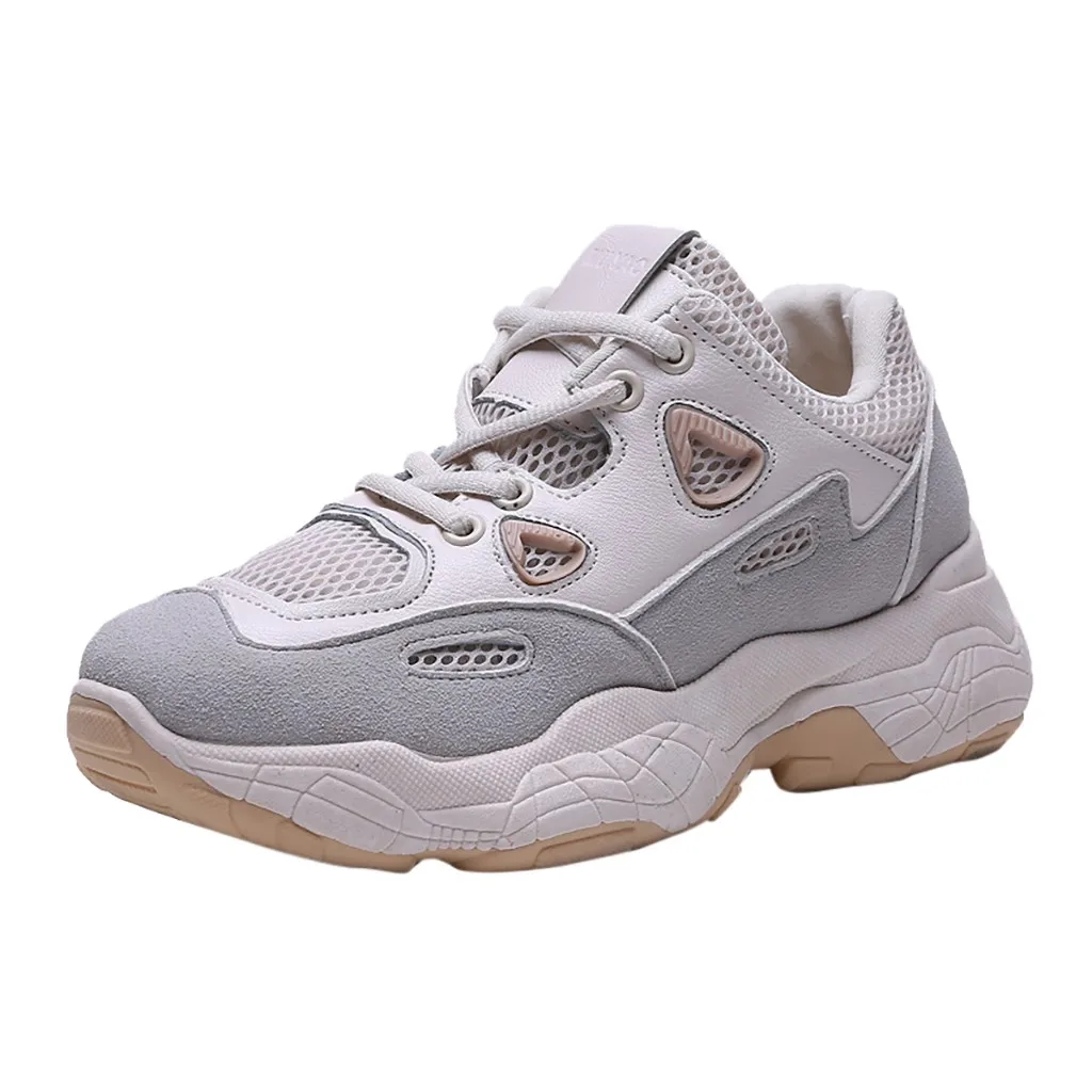SAGACE Korean women's fashion cool thick bottom sports outdoor hollow shoes color matching laces student sports shoes 2019
SAGACE Korean women's fashion cool thick bottom sports outdoor hollow shoes color matching laces student sports shoes 2019