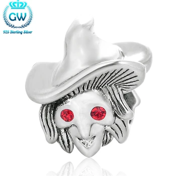 2016 Halloween Day Gift Sterling Silver Witch Jewelry Charms Beads Fit Silver Bracelet Brand GW X339-30
2016 Halloween Day Gift Sterling Silver Witch Jewelry Charms Beads Fit Silver Bracelet Brand GW X339-30