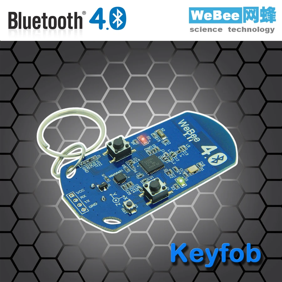 Bluetooth 4 BLE multifunction pedometer Keyfob development board to support the anti lost iBeacon
Bluetooth 4 BLE multifunction pedometer Keyfob development board to support the anti lost iBeacon