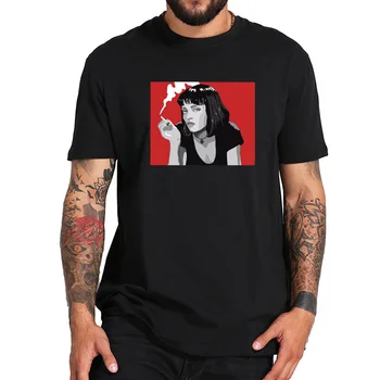 EU Size 100% Cotton Pulp Fiction T-shirt Charm Cilly New T-Shirt Dangerous Person Movie Tops Tee
EU Size 100% Cotton Pulp Fiction T-shirt Charm Cilly New T-Shirt Dangerous Person Movie Tops Tee