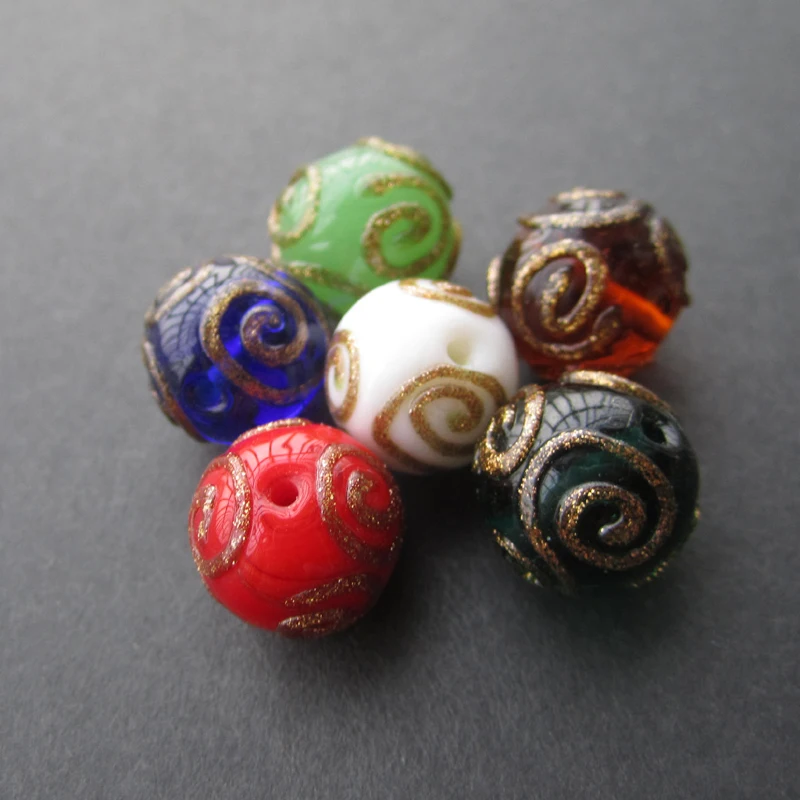 10pcs/Lot 12mm Lampwork Beads Handmade S Style Multi-color Round Loose beads for jewelry making
10pcs/Lot 12mm Lampwork Beads Handmade S Style Multi-color Round Loose beads for jewelry making