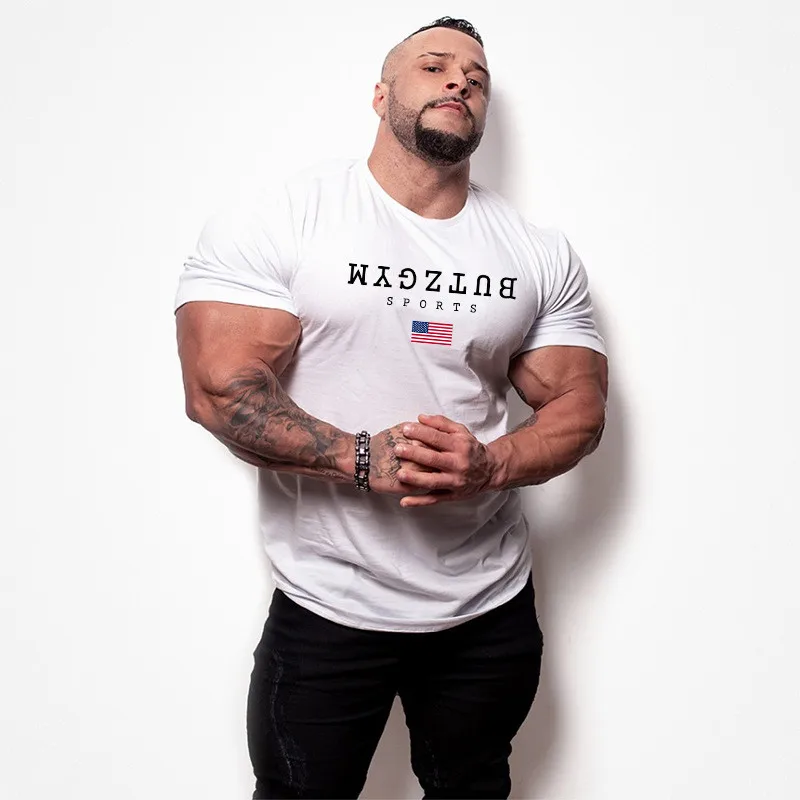 2019 New Men Running Sport Cotton Skinny T-shirt Fitness Bodybuilding gym T-shirt shirt Male jogging Tops Sports tees clothing
2019 New Men Running Sport Cotton Skinny T-shirt Fitness Bodybuilding gym T-shirt shirt Male jogging Tops Sports tees clothing