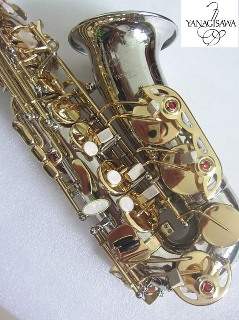 Brand NEW YANAGISAWA A-WO37 Alto Saxophone Nickel Plated Gold Key Professional YANAGISAWA Super Play Sax Mouthpiece With Case
Brand NEW YANAGISAWA A-WO37 Alto Saxophone Nickel Plated Gold Key Professional YANAGISAWA Super Play Sax Mouthpiece With Case
