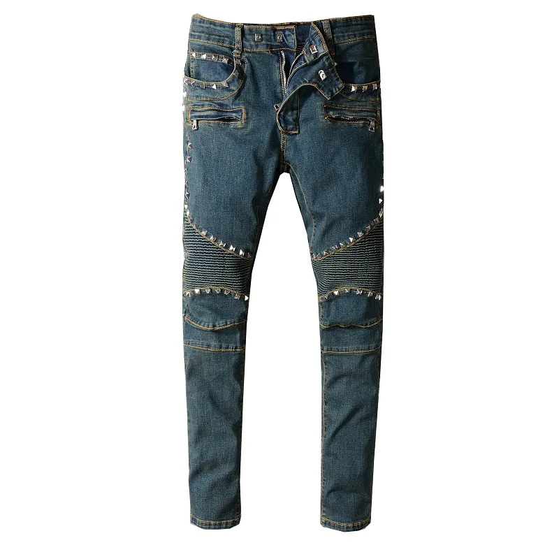 New Men's Classic Jeans Straight Full Length Casual Jeans Men Fashion Biker Jeans Slim Skinny Men Large Size Jeans
New Men's Classic Jeans Straight Full Length Casual Jeans Men Fashion Biker Jeans Slim Skinny Men Large Size Jeans