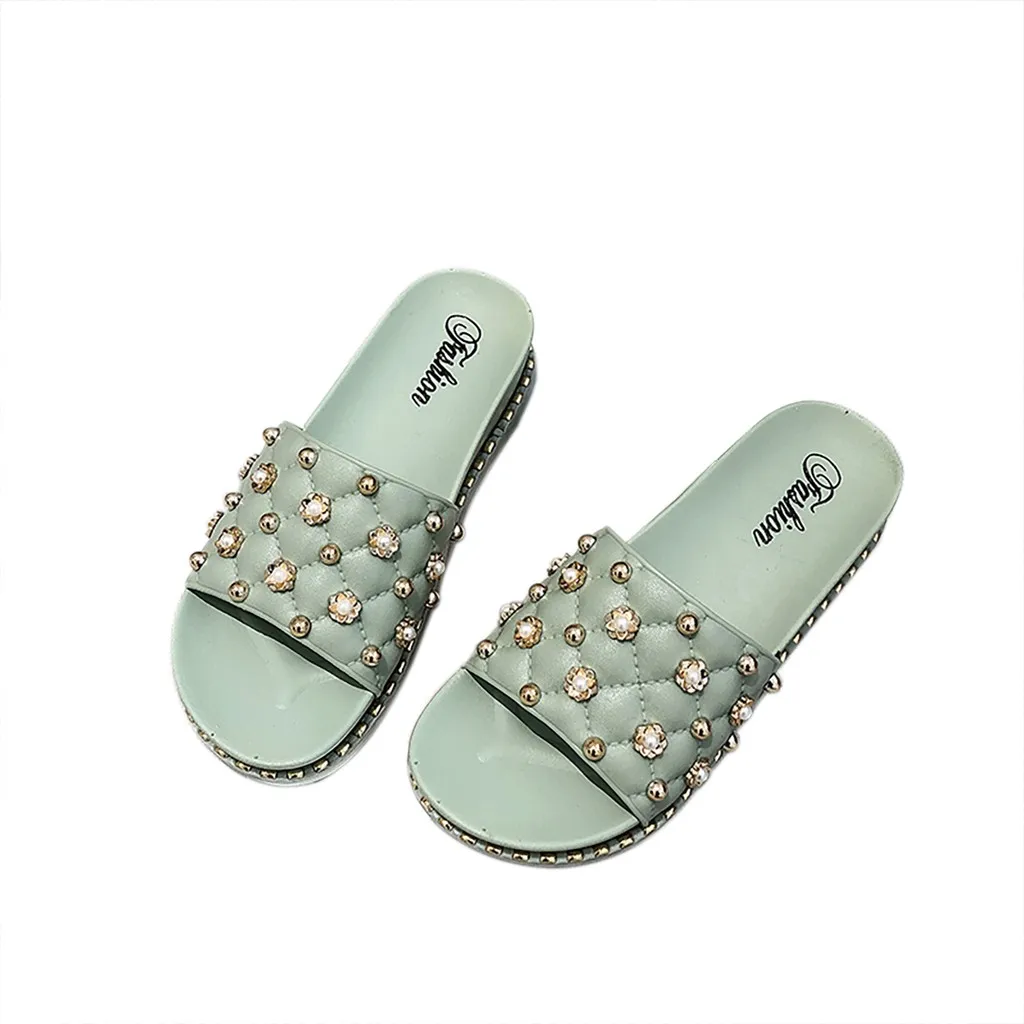 YOUYEDIAN Women Shoes Slip On Lady Low Heel Candy Colors Rivets Female Sandal Fashion Leisure Slippers Sandalia Plataforma Mujer
YOUYEDIAN Women Shoes Slip On Lady Low Heel Candy Colors Rivets Female Sandal Fashion Leisure Slippers Sandalia Plataforma Mujer