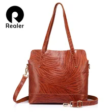 Bolso bandolera de mujer bolso de mano de gran capacidad bolso de hombro de cuero genuino cuero de vaca de alta calidad(China)