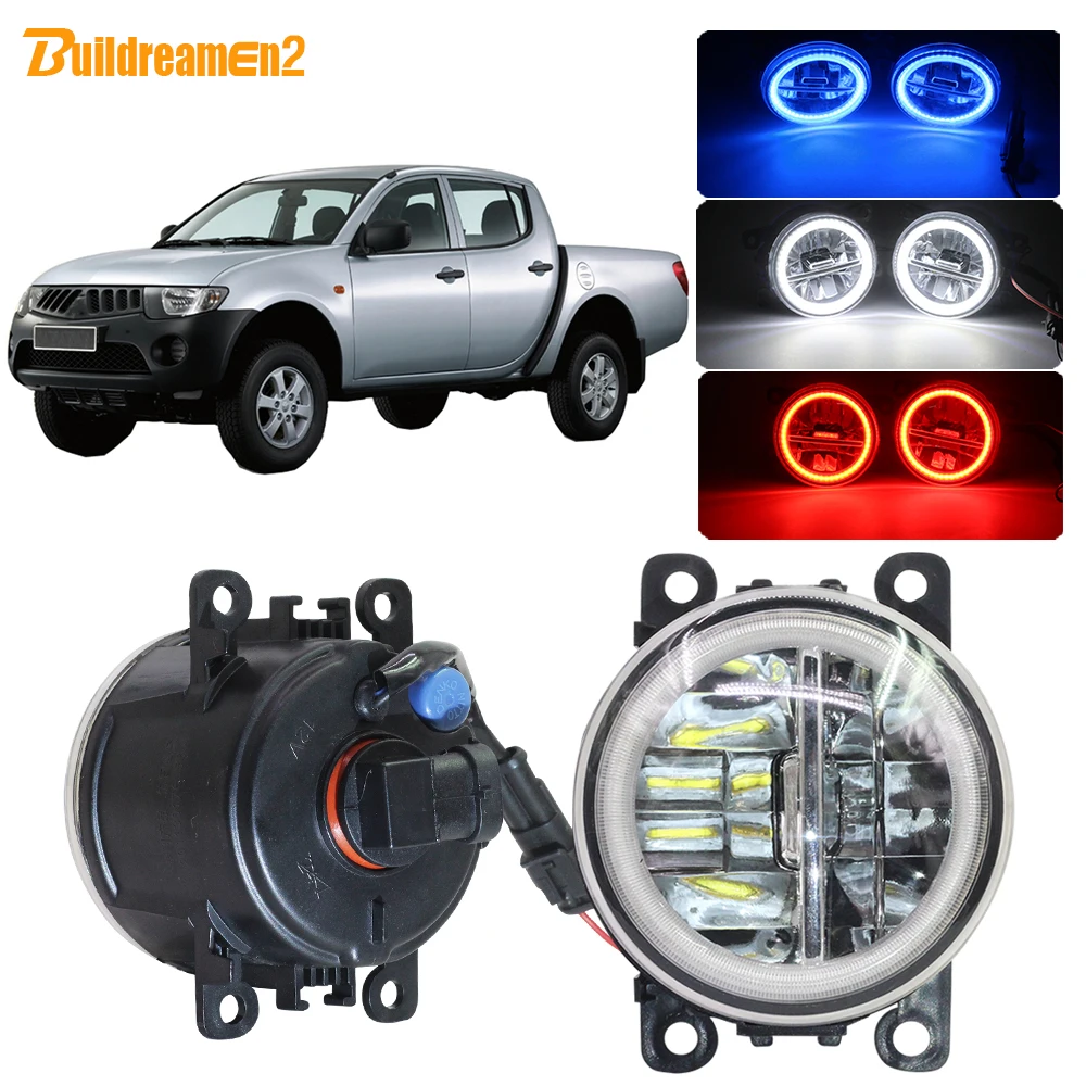 Buildreamen2 Car H11 LED Fog Light Angel Eye Daytime Running Light 12V Styling For Mitsubishi L200 KB_T KA_T Pickup 2005-2012
Buildreamen2 Car H11 LED Fog Light Angel Eye Daytime Running Light 12V Styling For Mitsubishi L200 KB_T KA_T Pickup 2005-2012