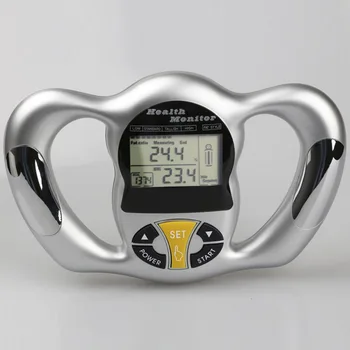 Wireless Portable Digital LCD Screen Handheld BMI Tester Body Fat Monitors Health Care Analyzer Fat Meter Detection
Wireless Portable Digital LCD Screen Handheld BMI Tester Body Fat Monitors Health Care Analyzer Fat Meter Detection