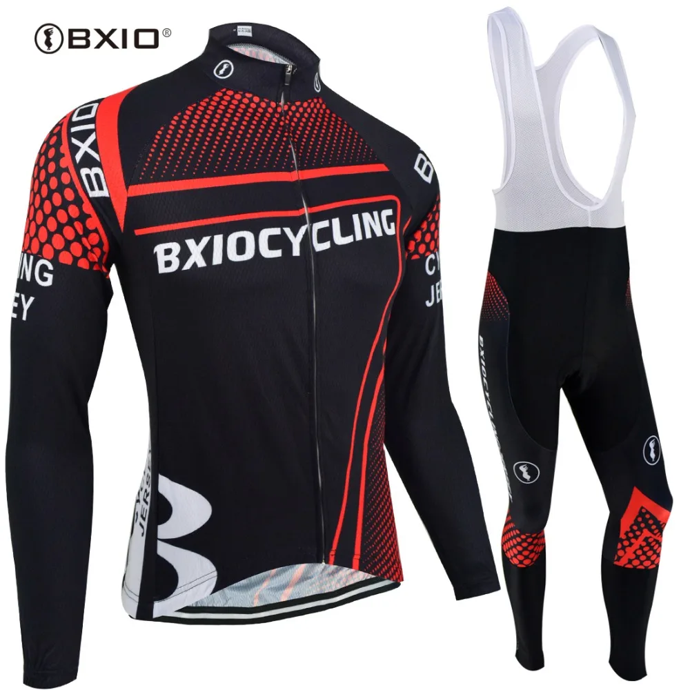 Фото BXIO брендовая Зимняя Теплая Флисовая велосипедная одежда комплекты