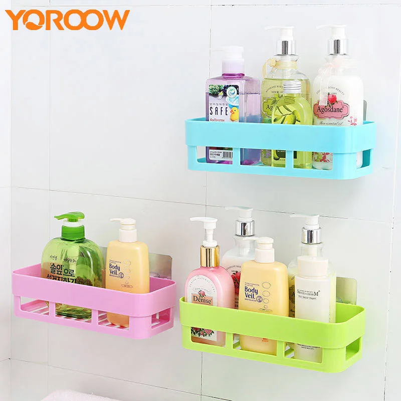 Plastic Bathroom Shelf Suction Cup Storage Wall Mounted Bath Shampoo Holder Home Free Nail Pvc Hook Washroom Accessories SG0018
Plastic Bathroom Shelf Suction Cup Storage Wall Mounted Bath Shampoo Holder Home Free Nail Pvc Hook Washroom Accessories SG0018