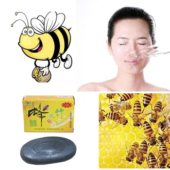 New Propolis Charcoal Soap Sterilization Detoxification Wart Removal Active Energy Selenium-Rich Soap
New Propolis Charcoal Soap Sterilization Detoxification Wart Removal Active Energy Selenium-Rich Soap