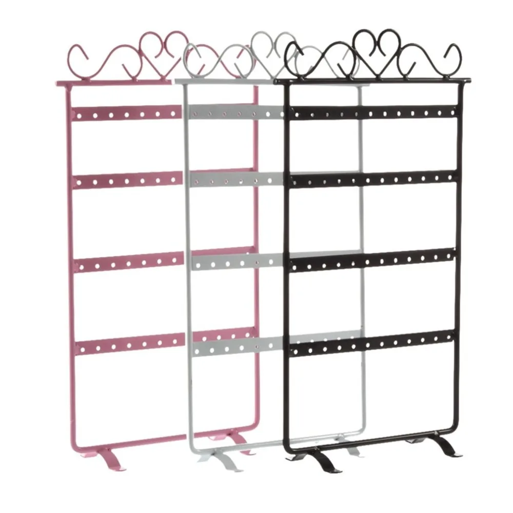 48 Hole Earrings Ear Studs Display Rack Metal Jewelry Holder Stand Showcase pink 295*160mm for Retail Environment
48 Hole Earrings Ear Studs Display Rack Metal Jewelry Holder Stand Showcase pink 295*160mm for Retail Environment