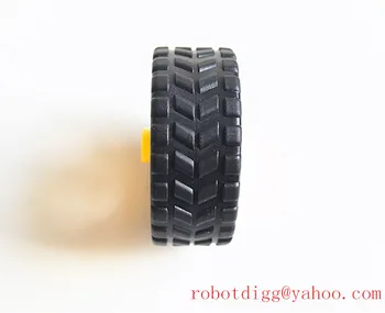 Free Shipping 4 pcs Robot Car Wheel for 130 Gear Motor cheap sale