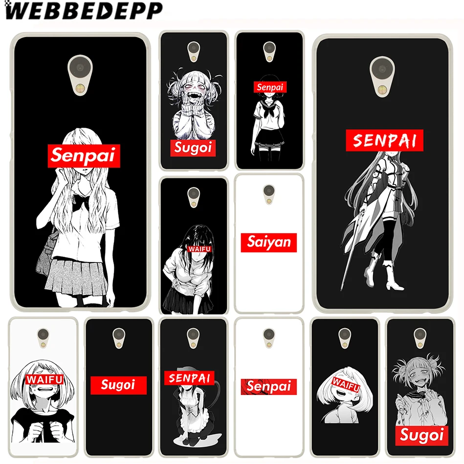 WEBBEDEPP Sugoi Senpai Anime waifu Case for Meizu M3 M3S Mini M5C M5S M5 M6 Note M6S Cover
WEBBEDEPP Sugoi Senpai Anime waifu Case for Meizu M3 M3S Mini M5C M5S M5 M6 Note M6S Cover