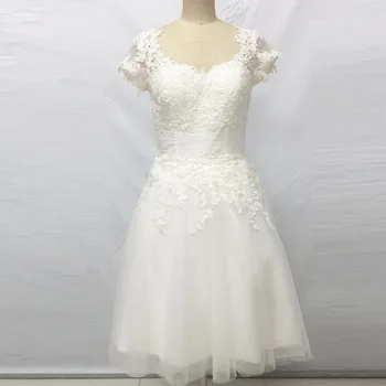 Princess Ivory Short Wedding Dress Lace Cap Sleeve Cheap China Bridal Dresses 2017 Knee Length Wedding Gowns Abiti Da Sposa
Princess Ivory Short Wedding Dress Lace Cap Sleeve Cheap China Bridal Dresses 2017 Knee Length Wedding Gowns Abiti Da Sposa