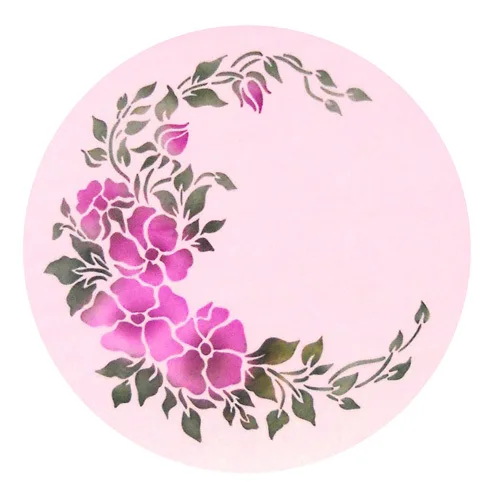 Трафарет для торта трафарет трафареты украшения цветов|stencils for decorating|flower stencilcake