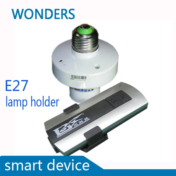 New smart device E27 lamp holder 190-260V Wireless ON/OFF Lamp Remote Control Switch Receiver Transmitter 1way/2 ways/3 ways
New smart device E27 lamp holder 190-260V Wireless ON/OFF Lamp Remote Control Switch Receiver Transmitter 1way/2 ways/3 ways