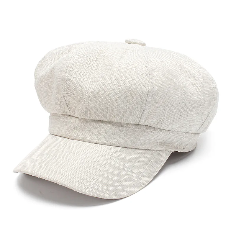2019 Fashion Ladies Hat Spring and Autumn Cotton and Linen Berets Womens Military Hats Octagonal Hat Women Women Summer Caps
2019 Fashion Ladies Hat Spring and Autumn Cotton and Linen Berets Womens Military Hats Octagonal Hat Women Women Summer Caps