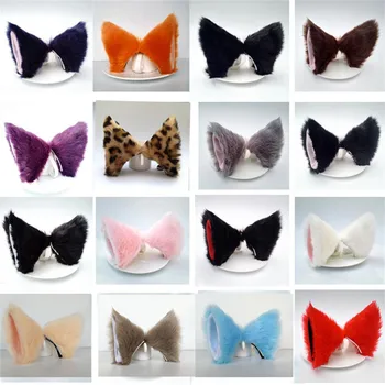 Anime Lovely Ear Hair Clip Cosplay Halloween Party Cat Ears Long Fur Orecchiette Barrette DIY Photo Props Hairpins Headdress
Anime Lovely Ear Hair Clip Cosplay Halloween Party Cat Ears Long Fur Orecchiette Barrette DIY Photo Props Hairpins Headdress
