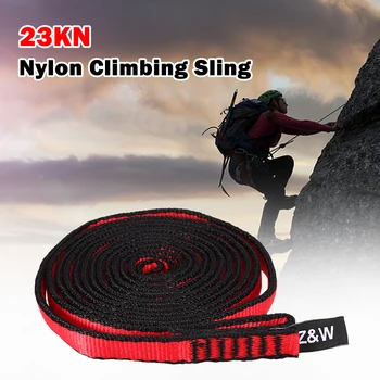 23KN 150cm/4.9ft Climbing Runner Sling Nylon Rock Climbing Loop Flat Strap Belt for Climbing Rappelling Yoga Hammock
23KN 150cm/4.9ft Climbing Runner Sling Nylon Rock Climbing Loop Flat Strap Belt for Climbing Rappelling Yoga Hammock