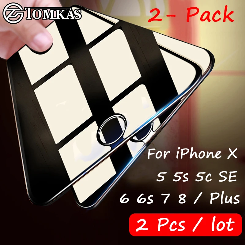 2 Pcs / lot Screen Protector For iPhone X 5 5S 5C SE 6 6s 7 8 Glass Film Ultra-thin Tempered For iPhone 6 6s 7 8 Plus 4 5 5s SE
2 Pcs / lot Screen Protector For iPhone X 5 5S 5C SE 6 6s 7 8 Glass Film Ultra-thin Tempered For iPhone 6 6s 7 8 Plus 4 5 5s SE