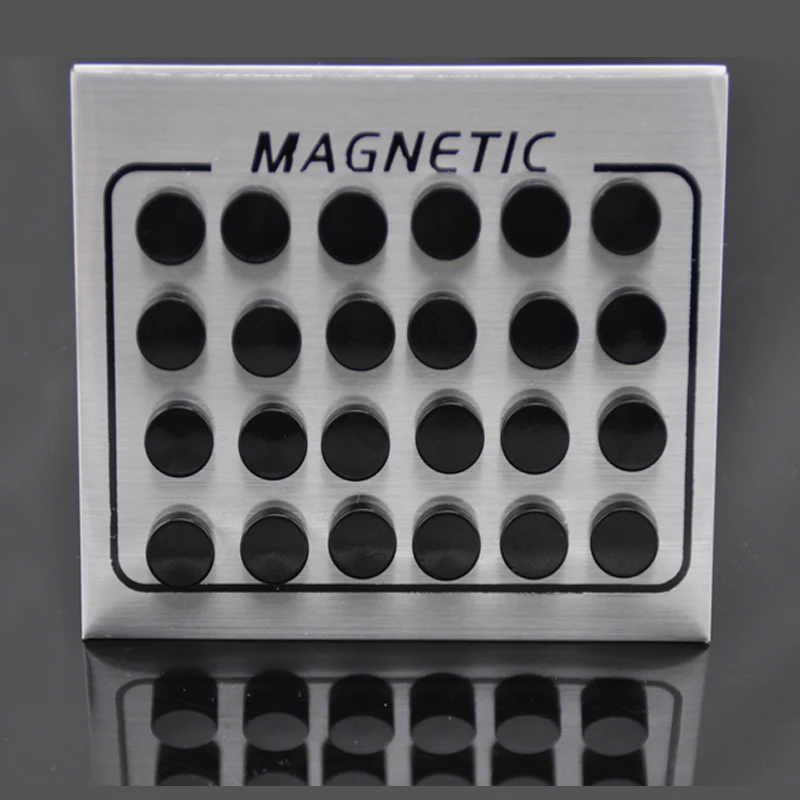 LEMOER 12prs/lot 6/8/10mm One Single Side Black Magnet Circle Round Stud Earring Stainless Steel Magnetic Ear Studs No Piercing
LEMOER 12prs/lot 6/8/10mm One Single Side Black Magnet Circle Round Stud Earring Stainless Steel Magnetic Ear Studs No Piercing