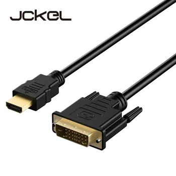 JCKEL HDMI Male to DVI Dual D 24 + 1 25 Male Adapter 1080P Video Converter for LCD DVD HDTV XBOX PS3 HDMI Cable 1m 2m 3m 5m
JCKEL HDMI Male to DVI Dual D 24 + 1 25 Male Adapter 1080P Video Converter for LCD DVD HDTV XBOX PS3 HDMI Cable 1m 2m 3m 5m